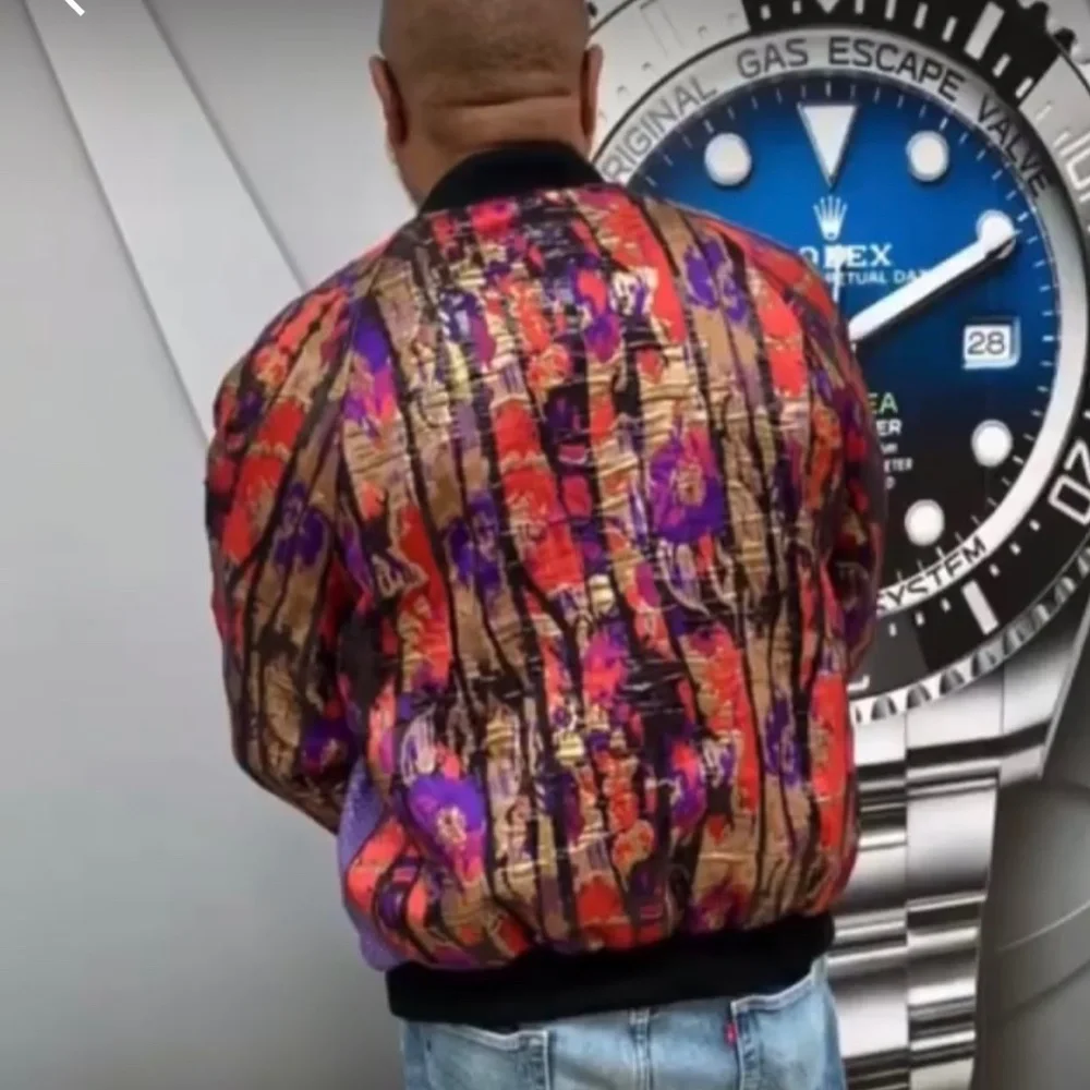 Python leather jacket - Picture 3 of 4